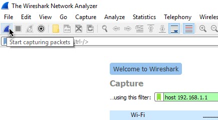 wireshark capture